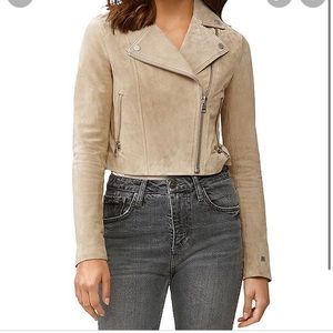 Soia & Kyo Suede Leather Jacket